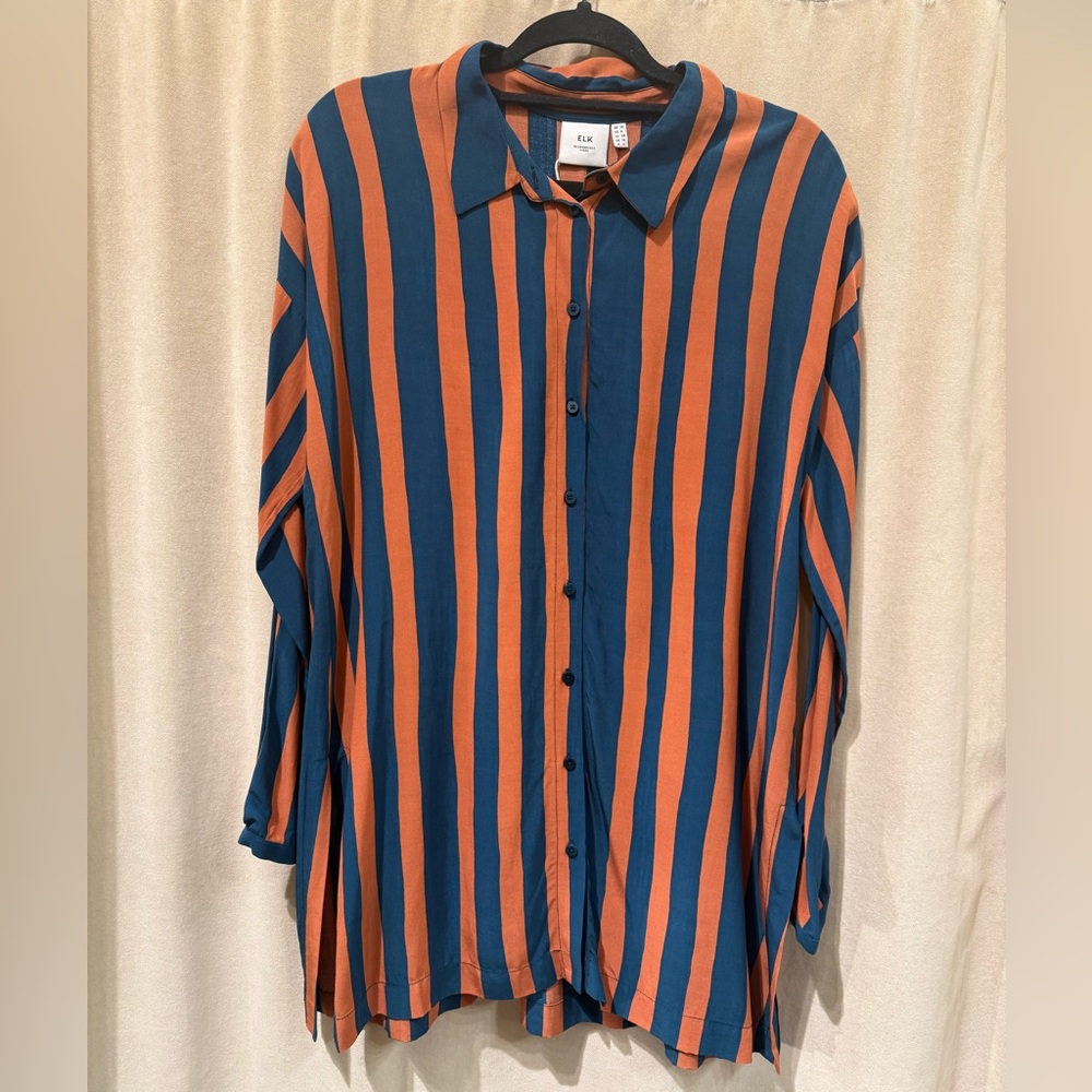 Elk Tilbe Button down Stripe Shirt